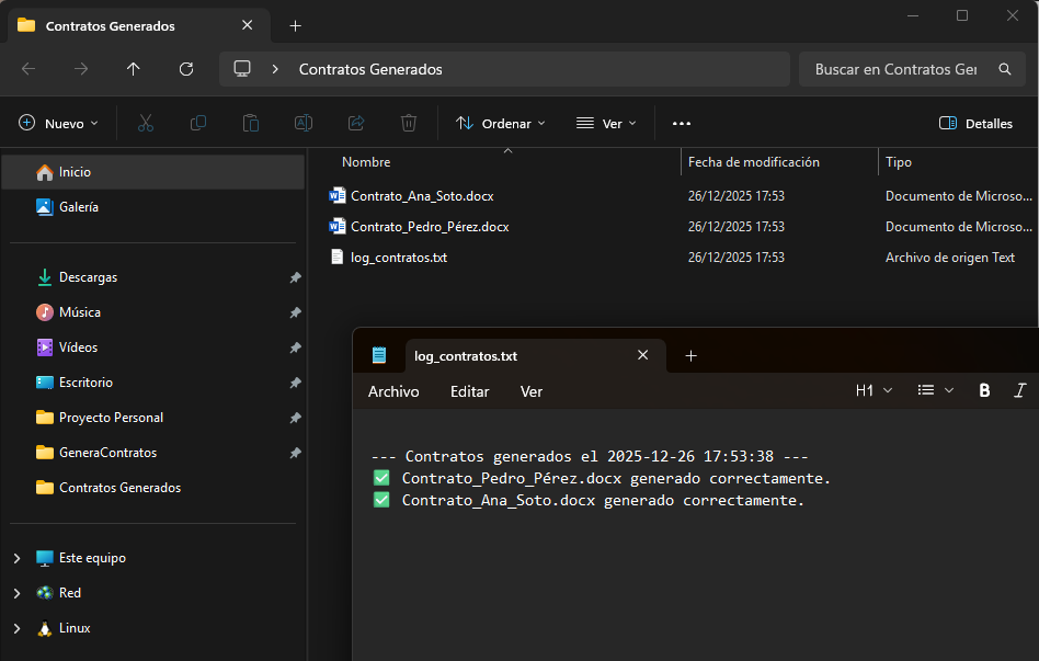 Generador de Documentos